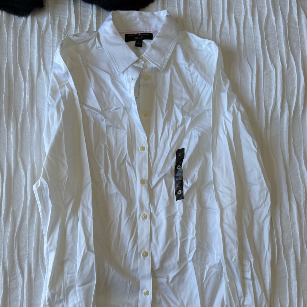 Banana Republic Crisp White Dress Shirt